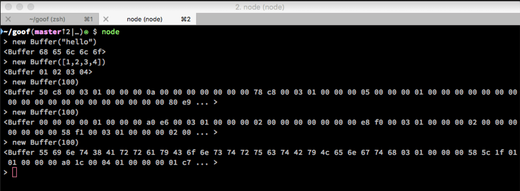 Node Buffers - part 3